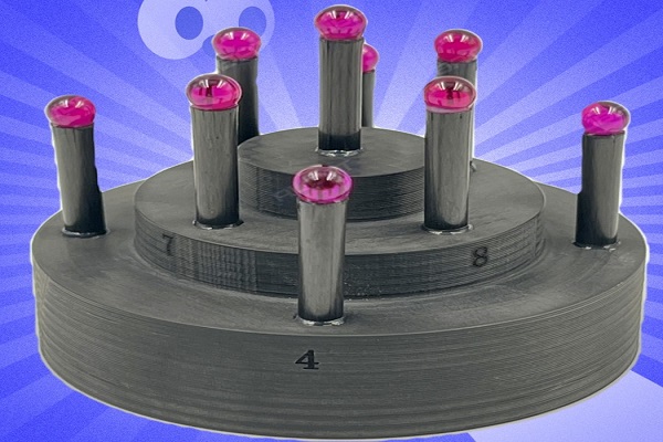 工業(yè)CT檢測(cè)紅寶石啞鈴球